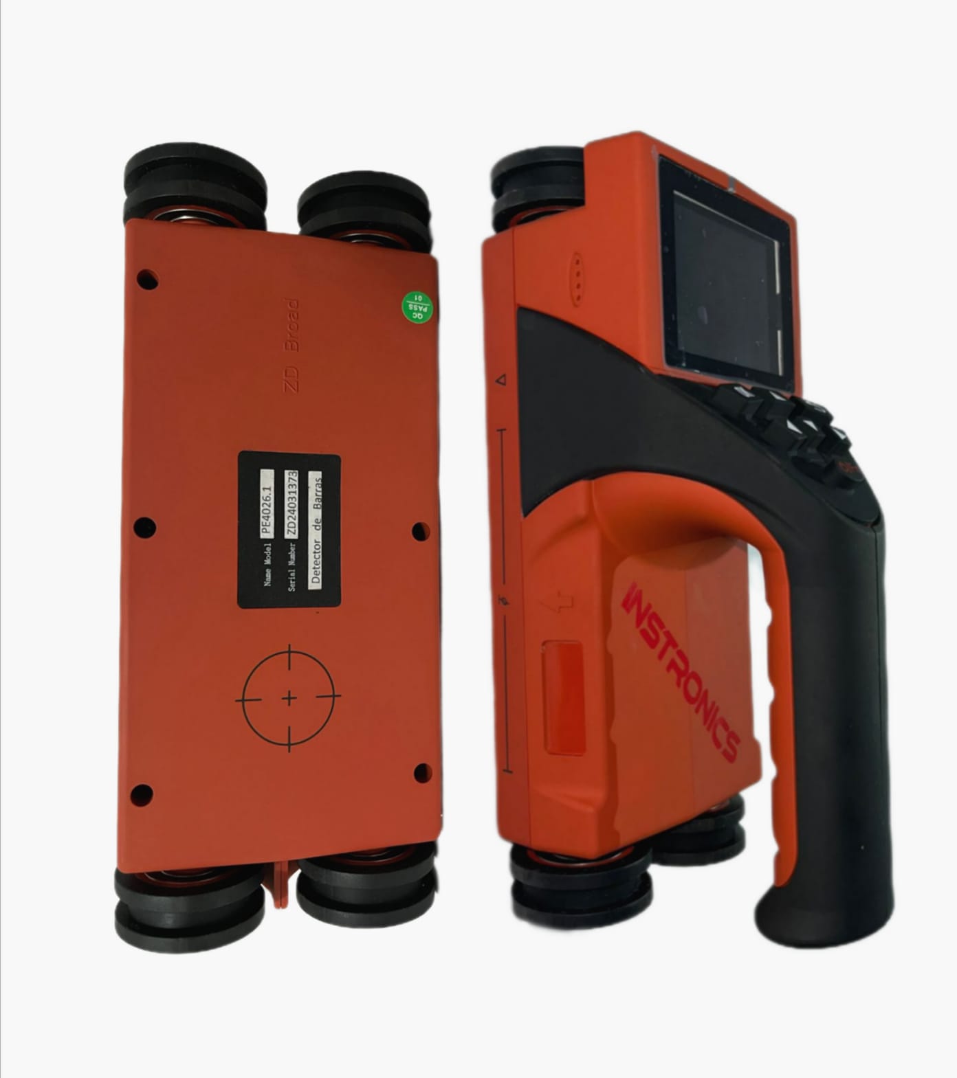 Detector de barras de refuerzo integrado