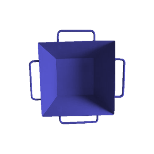 Molde trapezoidal para concreto de 60cm x 60cm