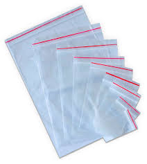 Bolsa transparente con cierre hermetico de 6" x 9" x 100 und
