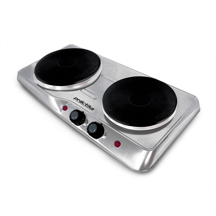 Cocina electrica de 2 hornillas