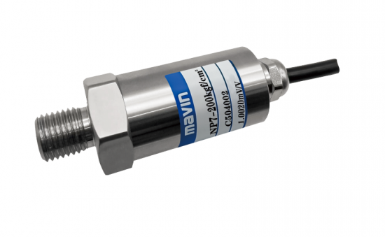 Transductor de Presion de 600 bar