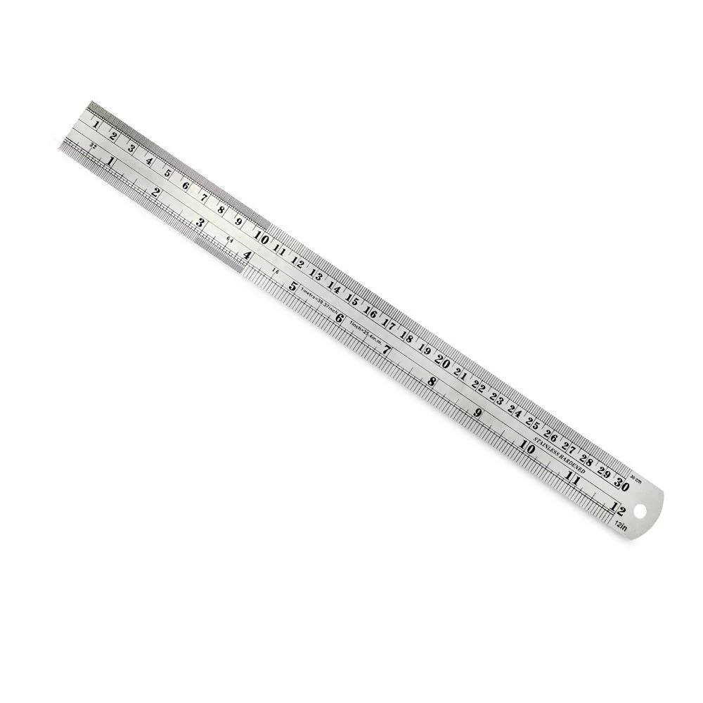 Regla Metalica de 30 cm
