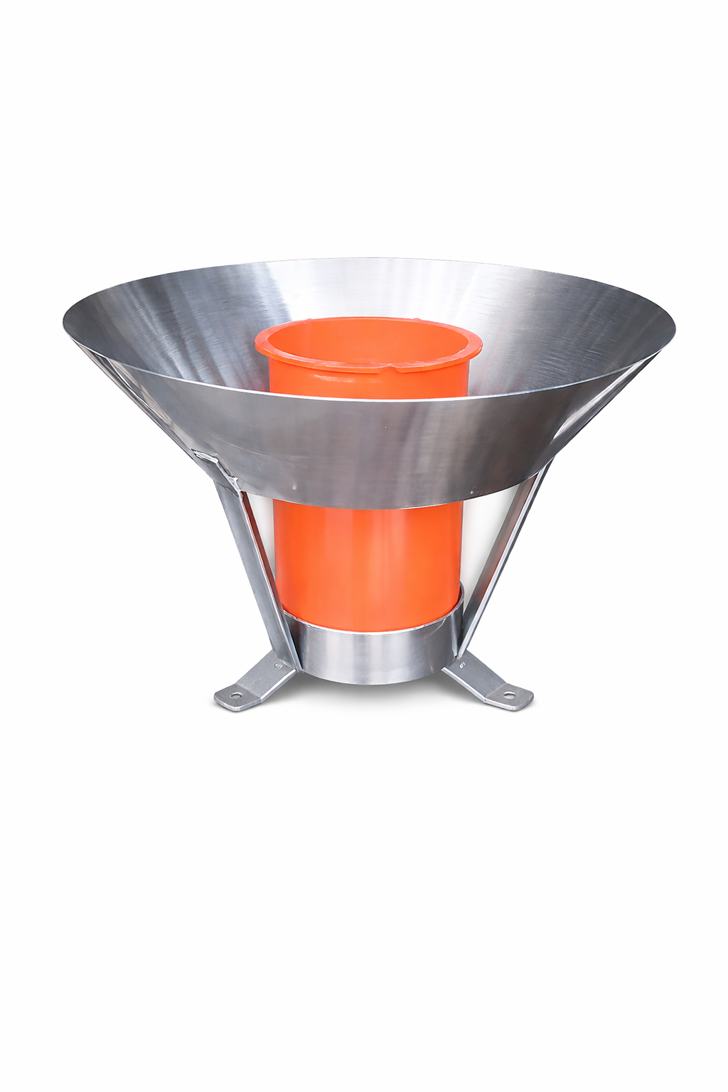 Contenedor de Acero - Recolector de Polvo Sedimentable de 15cm diametro x 30cm altura con tapa